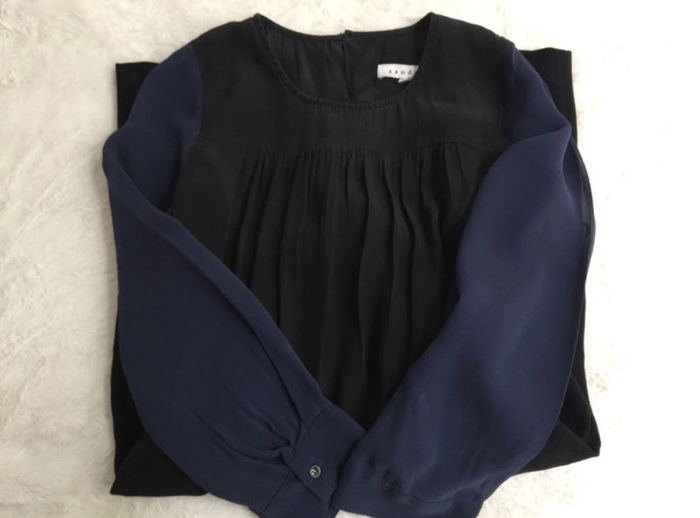 Robe bi matière Sandro - photo numéro 2