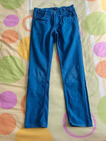 Pantallon bleu