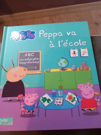 Peppa Pig va à l'ecole