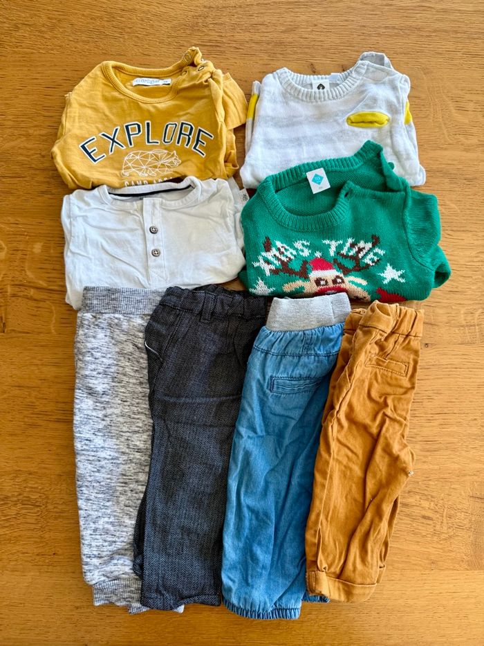 Lot vêtements garçon 6 mois