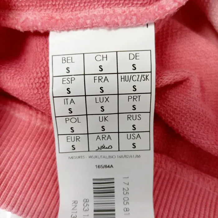 Sweat sans manches Promod rose dégradé à capuche en coton taille S neuf étiquette A1345 - photo numéro 10