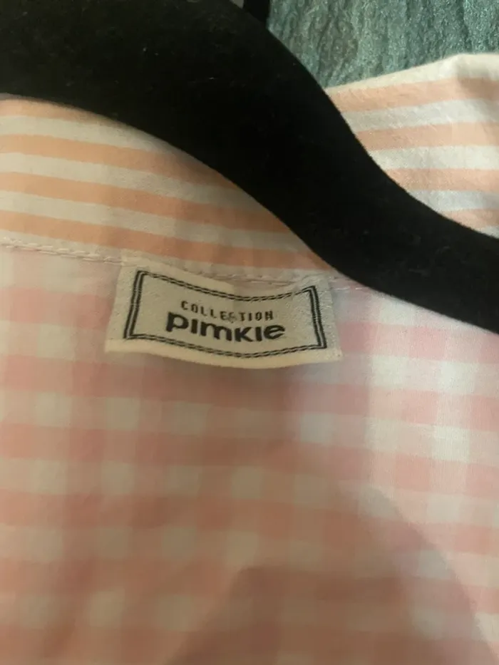 Blouse carreaux - photo numéro 2