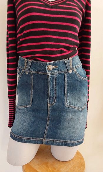 Mini-jupe en jean T36