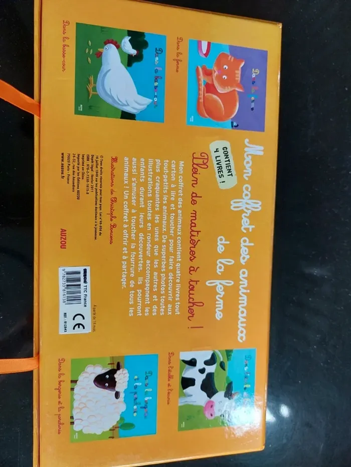 Coffret de livres des animaux de la ferme - photo numéro 8
