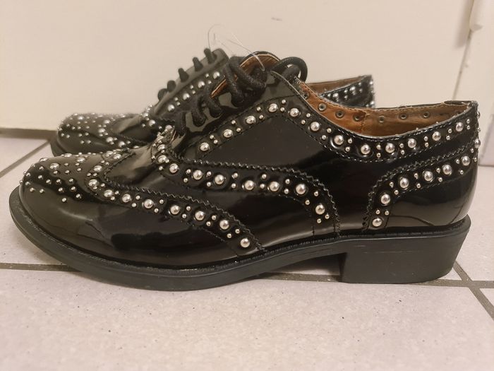 Derbies Morgan vernis noires neuve taille 36 - photo numéro 3