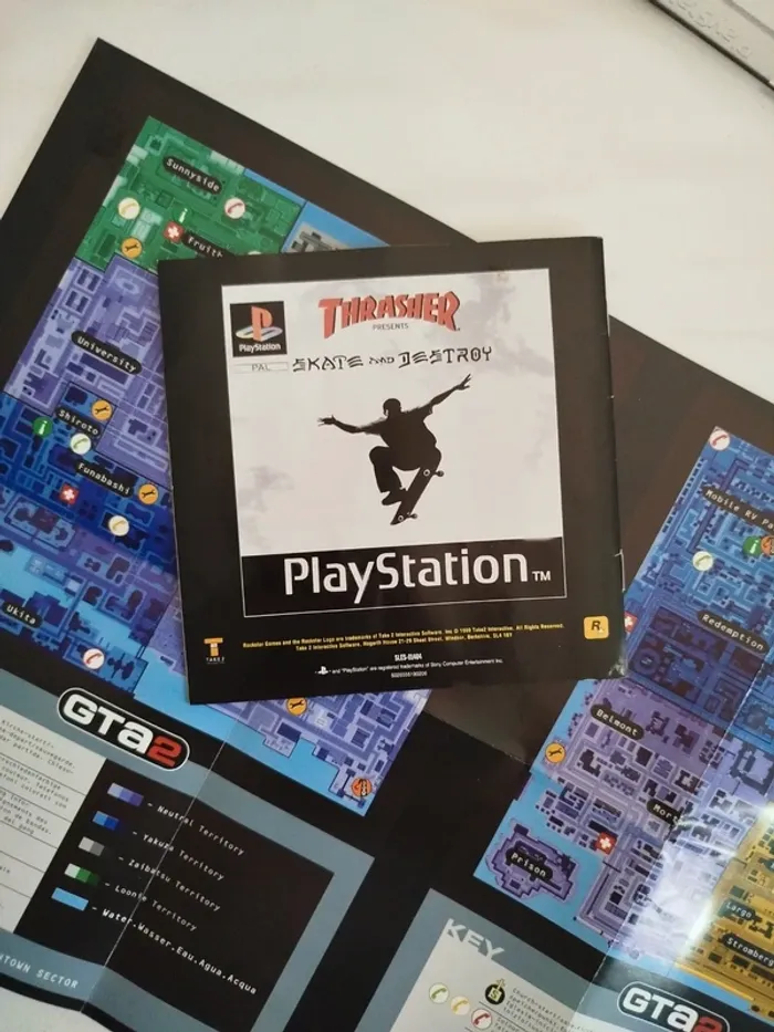 Grand theft auto 2 gta2 GTA 2 pour PlayStation ps1 psone psx complet - photo numéro 8