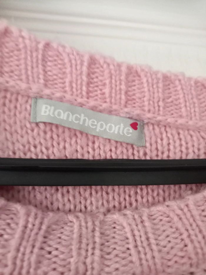 pull courtes manches blancheporte long taille 42/44 - photo numéro 3