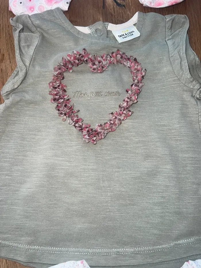 Lot vêtements bébé fille 9 mois 🍭 - photo numéro 4