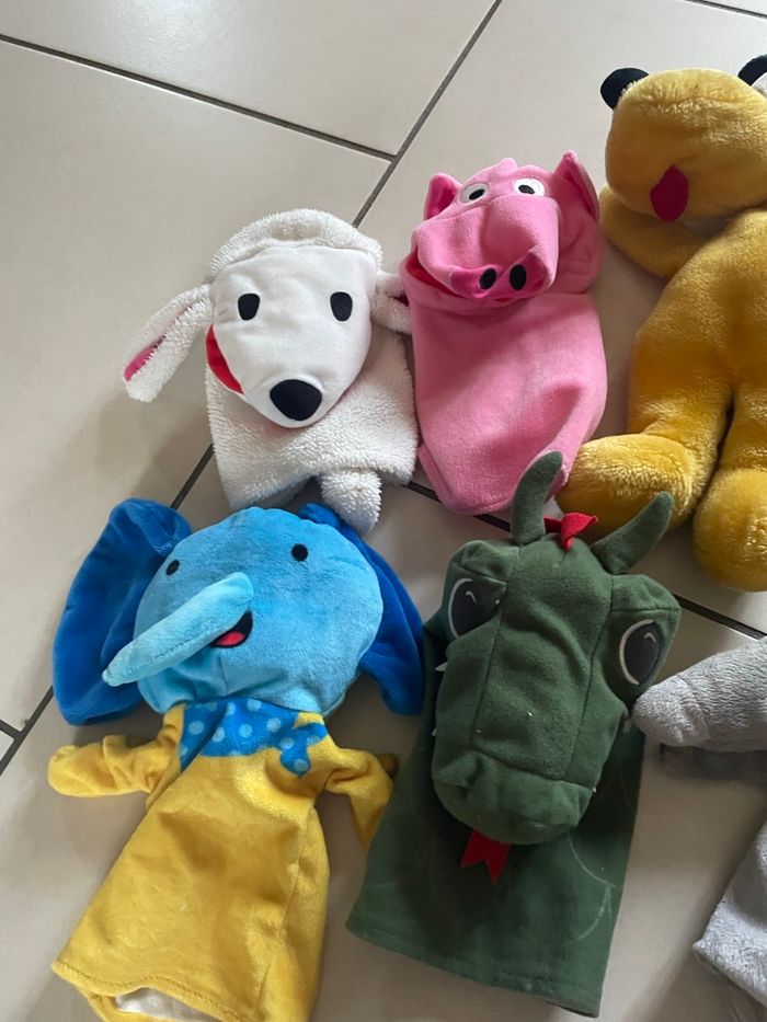 Lot peluche marionnette - photo numéro 3