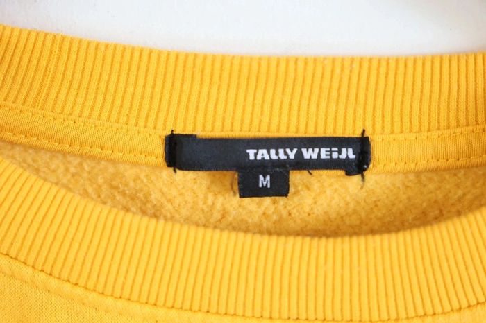 C40 sweat jaune Tally Weijl M - photo numéro 3