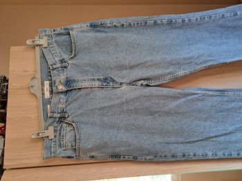 Jean Matilda bleu clair Mango