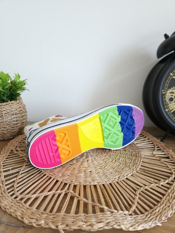 Baskets montantes Léopard à paillettes Converse Pointure 41 - photo numéro 5