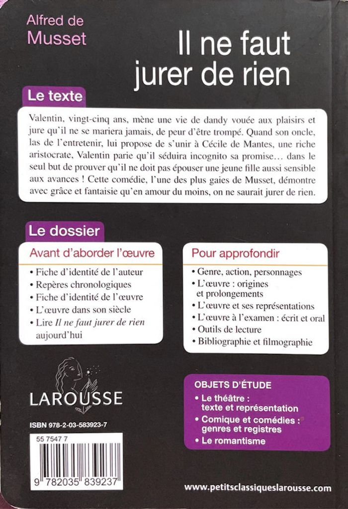 Il ne faut jurer de rien - photo numéro 2