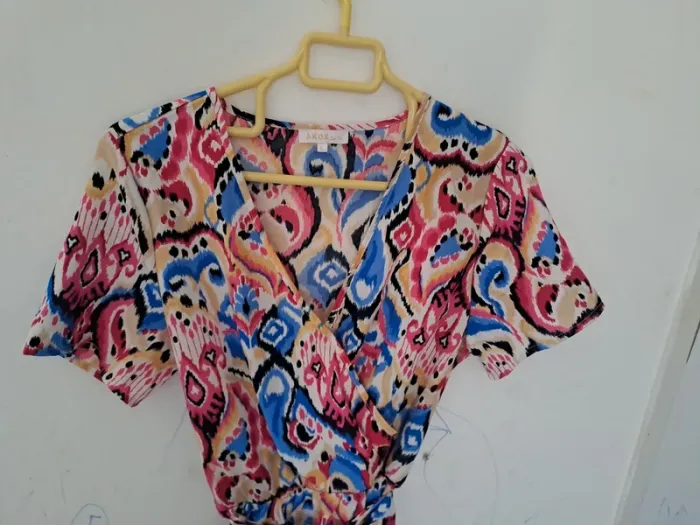 Robe multicolore Akoz de toi Taille L (40) - photo numéro 3