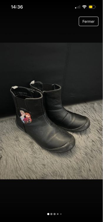 Boots reine des neiges 