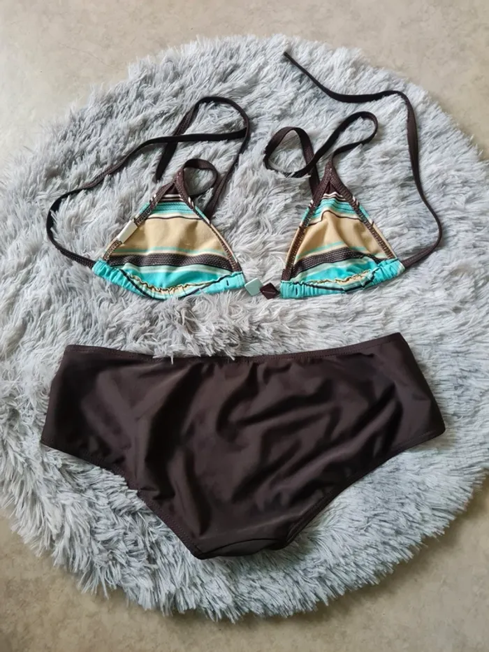 maillot de bain 2 pièces femme taille 36/38 - photo numéro 4