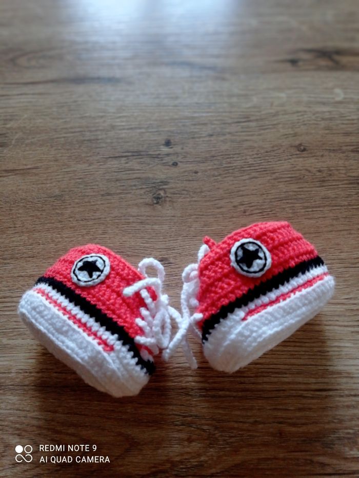 Chaussons fait mains