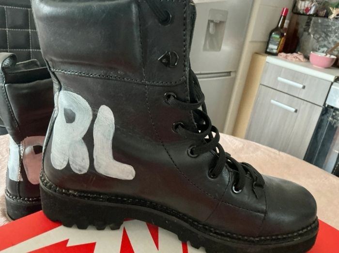Bottes Karl Lagerfeld Homme – Taille 40 – Semelle Vibram - photo numéro 6