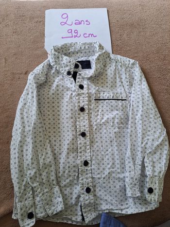 Chemise manches longues