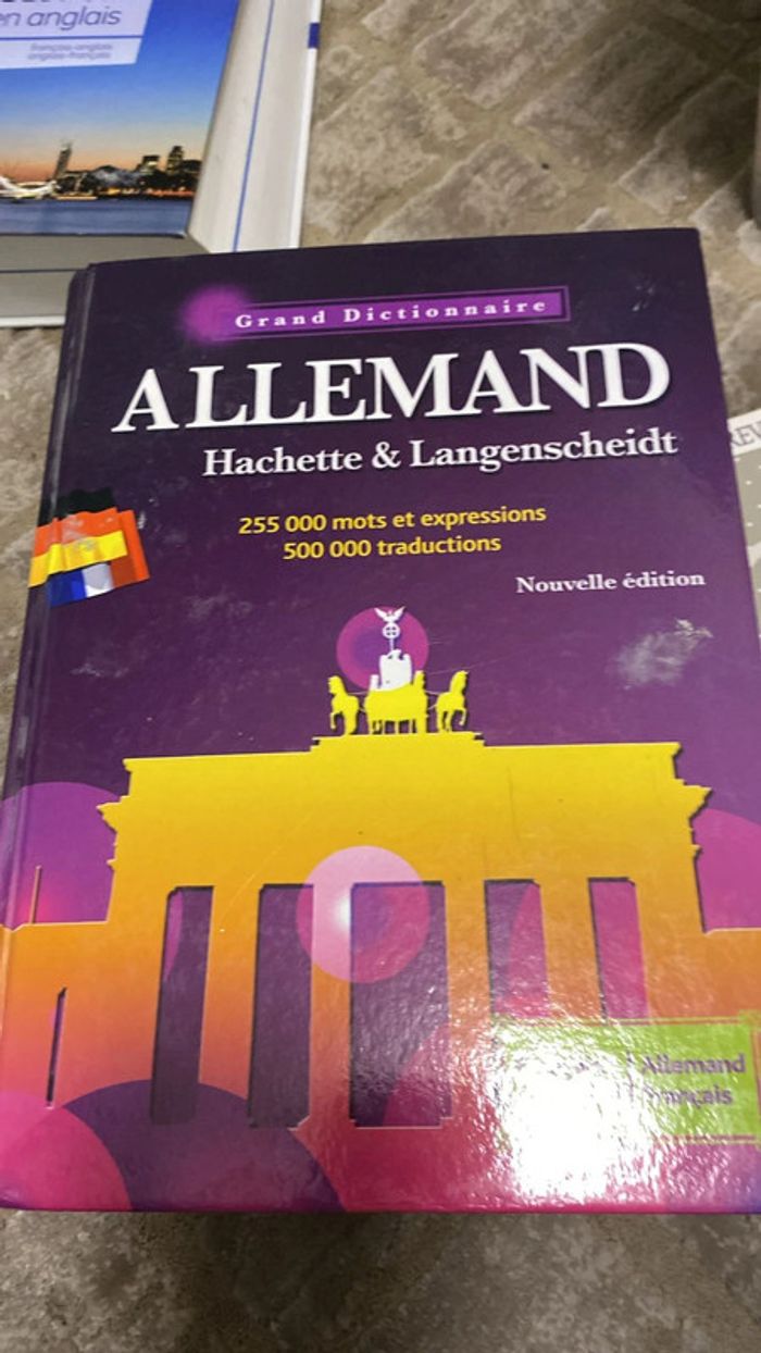 grand dictionnaire allemand