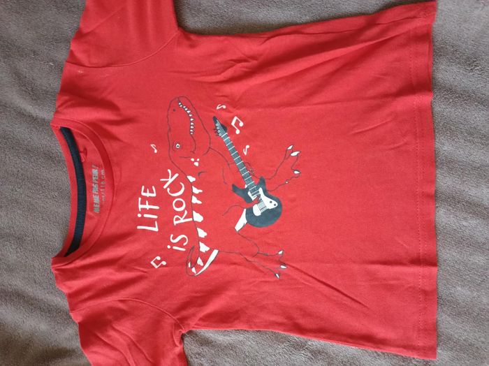 T-shirt fin, longues manches - Taille 6 ans