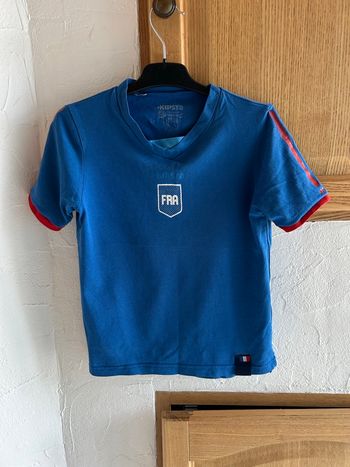 T-shirt bleu Kipsta Taille 8 ans 