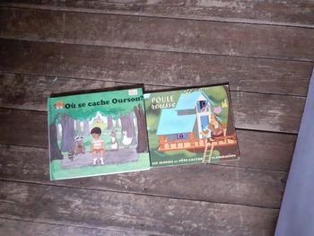 La petite poule  rousse et où se cache ourson