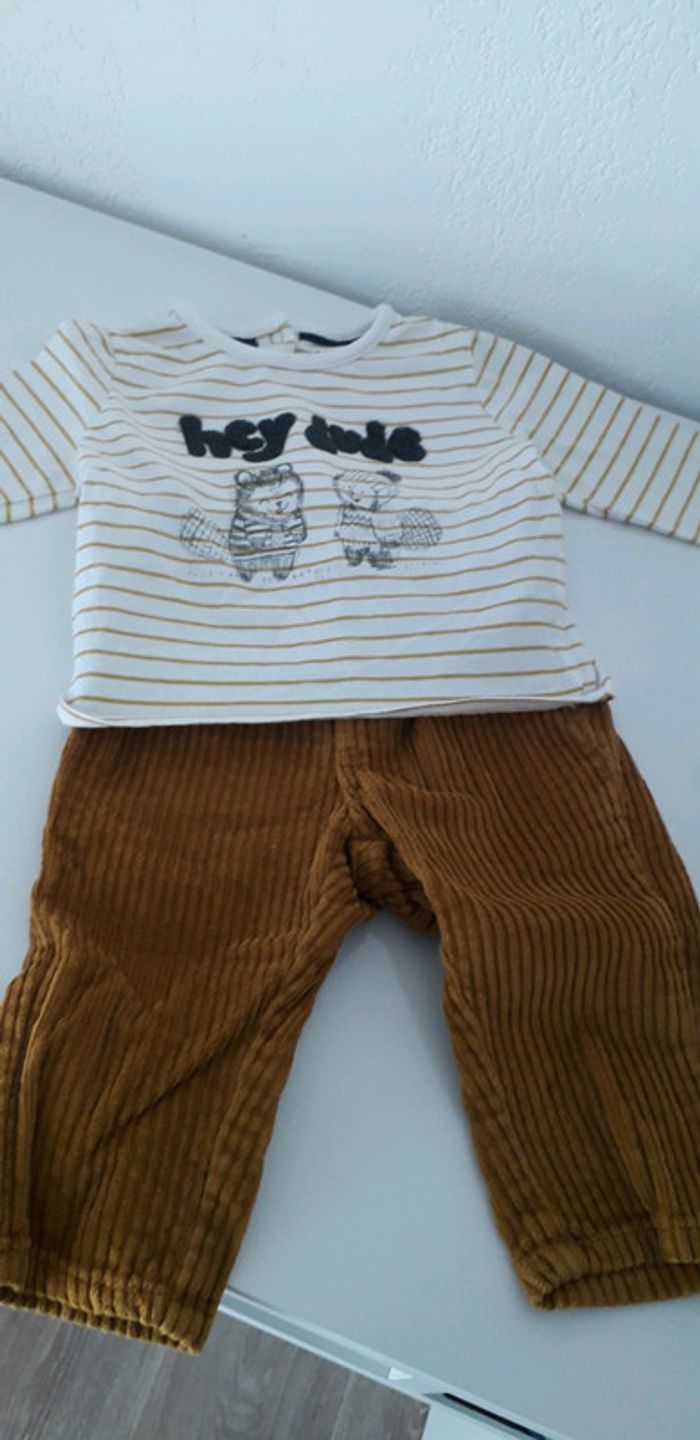 Ensemble 2 pièces 6 mois - photo numéro 2