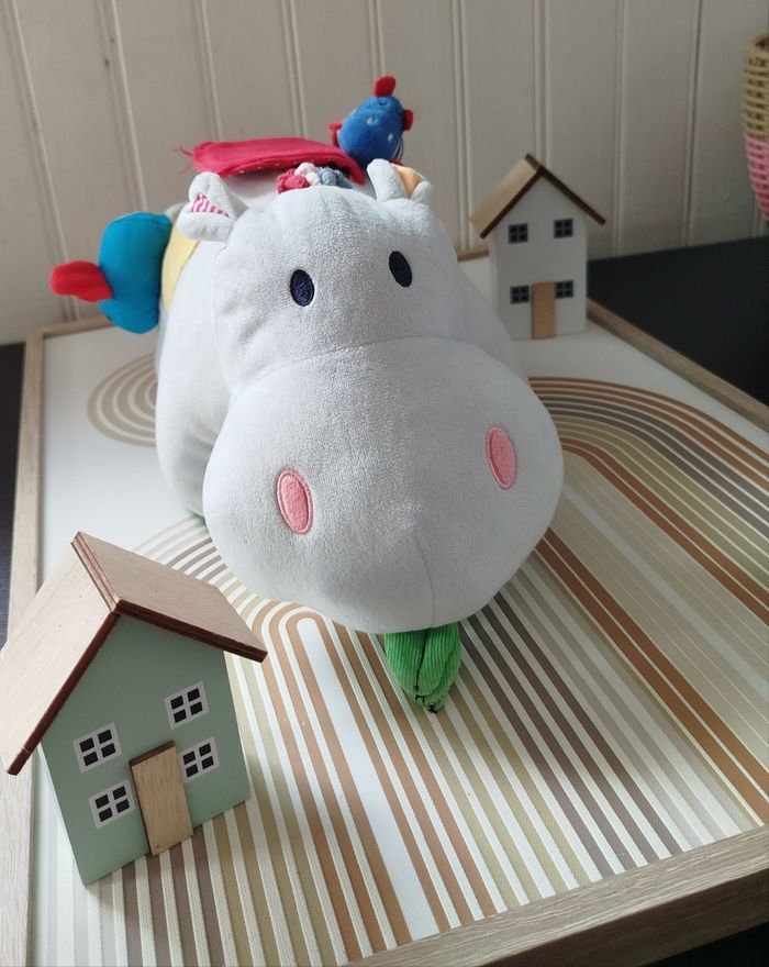 Oxybul Axel l'hippopotame Peluche d'activités Neuve - photo numéro 2