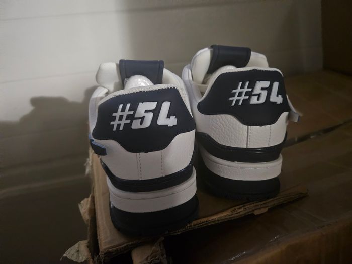 Basket chaussure taille 42 neuve bleu blanc - photo numéro 3