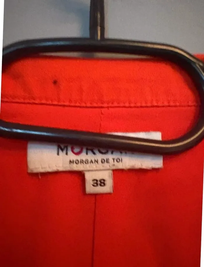 Robe blazer orange Morgan 38 - photo numéro 4