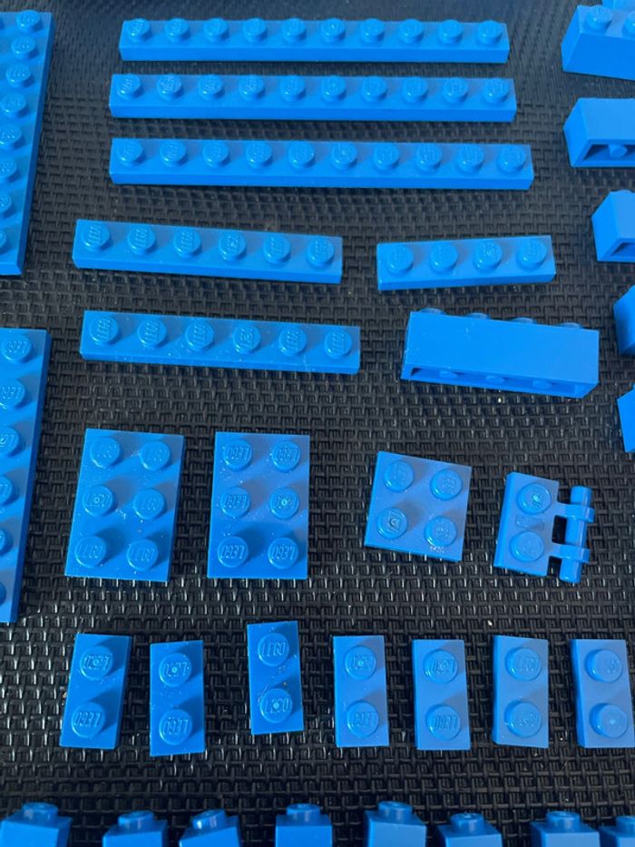 Lego lot vrac briques bleu officiel pièces détachées city ideas star wars Harry Potter - photo numéro 7