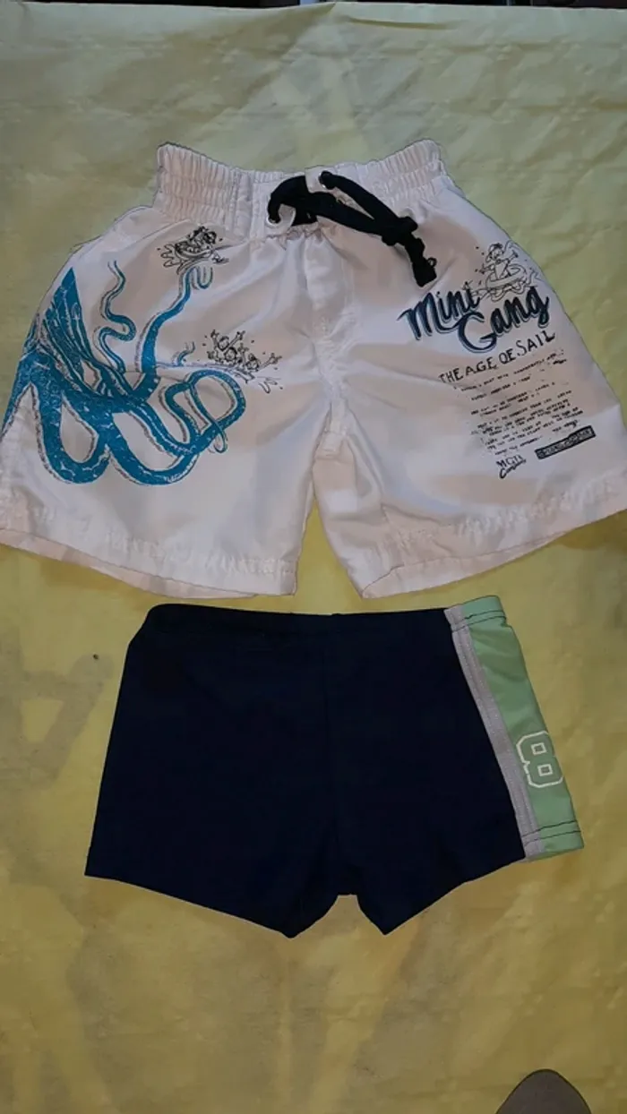 Shorts de bain 24 mois