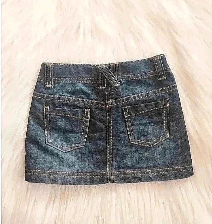 Jupe courte en jean Tape à l'oeil 86 cm = 2 ans - photo numéro 3