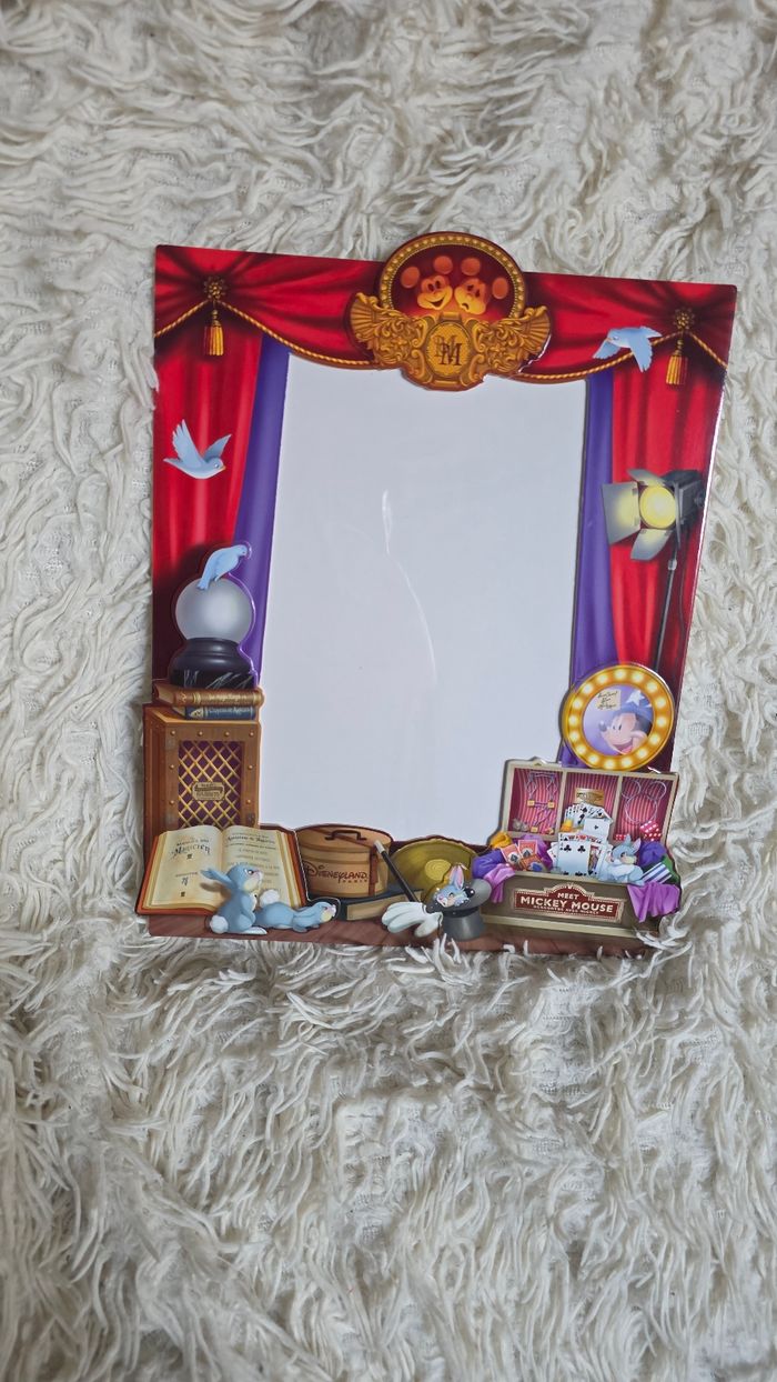 Cadre photo disney meet mickey mouse 15 x 20 disneyland paris