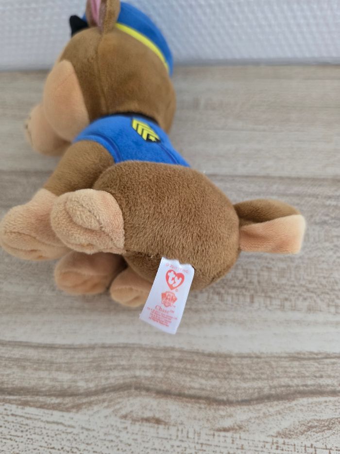 PELUCHE CHASE POLICE PAW PATROL TY PATROUILLE - photo numéro 7