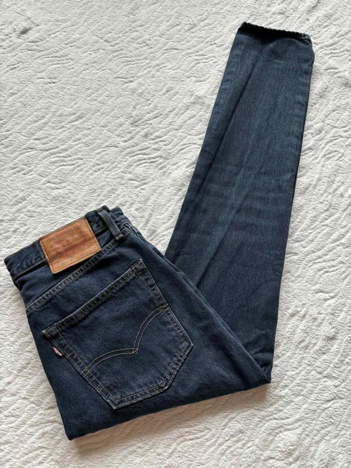 Jean levi’s lot 501 S bleu foncé homme coupe slim taille W28 38 M L32