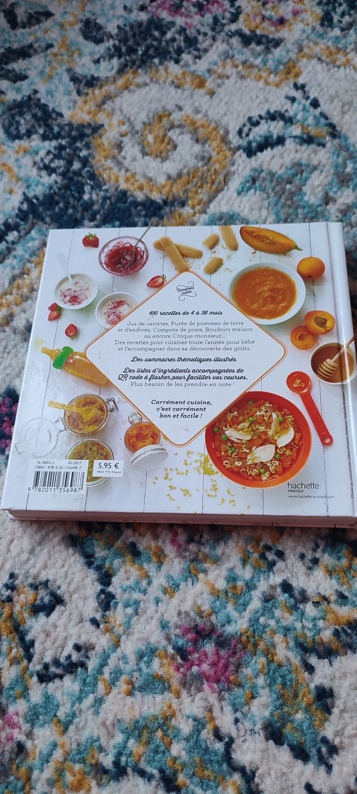 Livre de recettes pour bébé - photo numéro 3