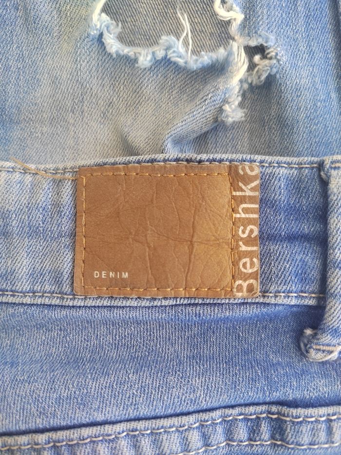 Jean Skinny Troué Taille Basse Bershka – Femme Taille S/36 – Look Y2K 🔥 - photo numéro 9