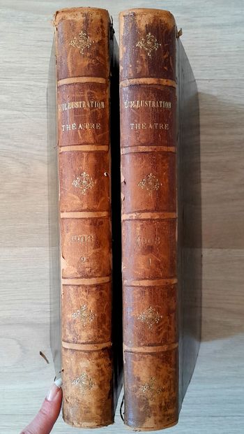 L'Illustration Théâtre 1908 - tome 1 et 2