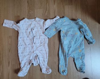Lot 2 pyjamas coton 3 mois