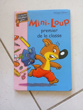 Livre mini loup premier de la classe