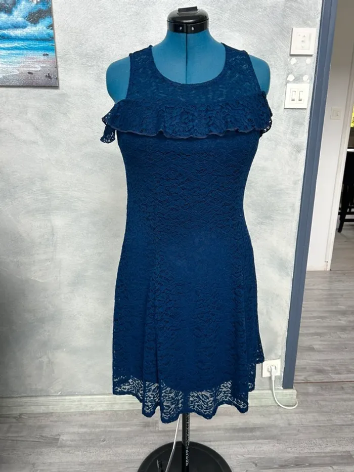 Robe ajustée et évasée