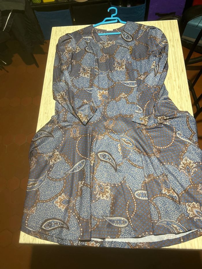 Jolie robe d hiver vintage kitsch mi longue 42 44