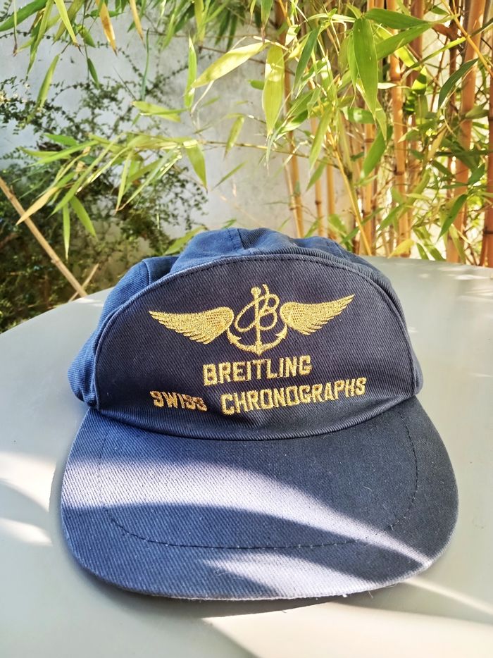 Casquette vintage unisexe Breitling forme marin - photo numéro 2