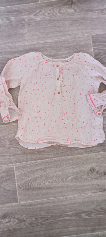 Tunique blouse légere zara 3/4 ans
