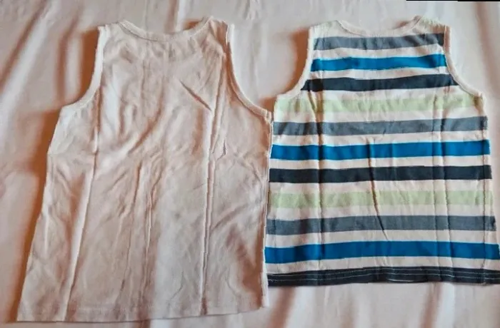 Lot de 2 tee-shirt sans manche - photo numéro 2