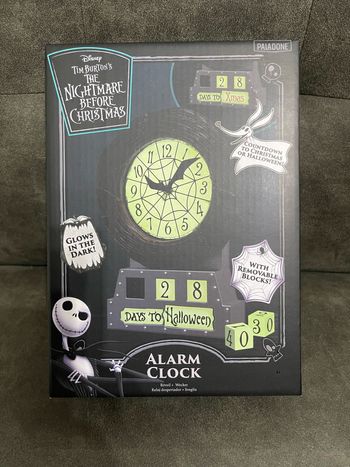 L'ETRANGE NOEL DE MONSIEUR JACK - Compte à Rebours - Réveil Lumineux NIGHTMARE BEFORE CHRISTMAS - Countdown - Lighted Alarm Clock