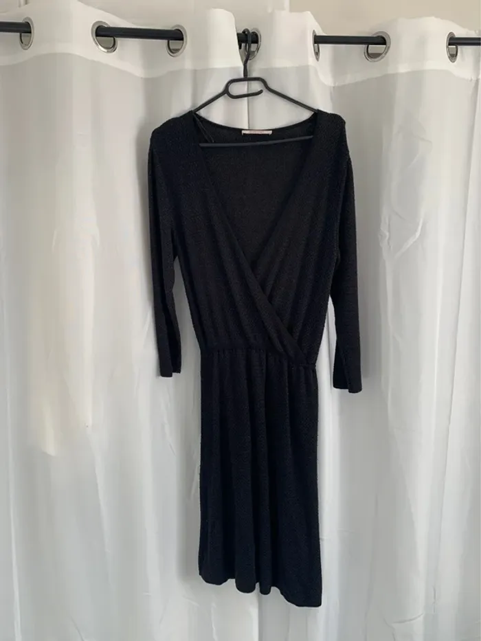 Robe hiver effet cache coeur - photo numéro 2
