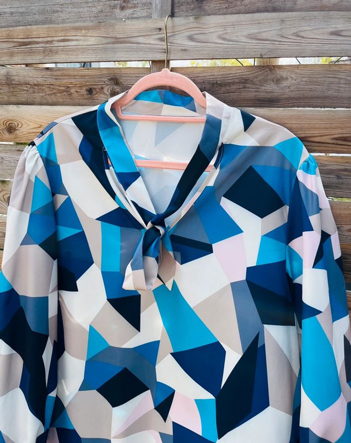 Blouse à motifs - Taille 44 - photo numéro 2